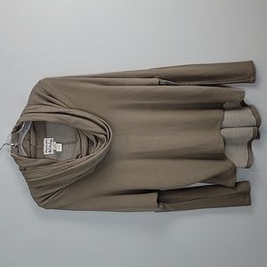 Madison & Berekley oversized cowlneck long sleeves shirt